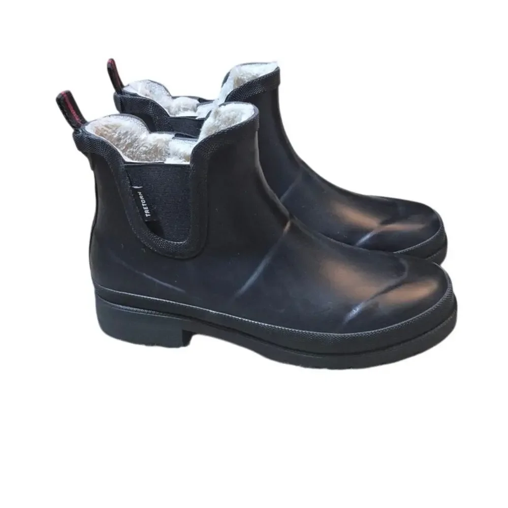 Tretorn Lina Chelsea Rain Boots Women's Size 8
